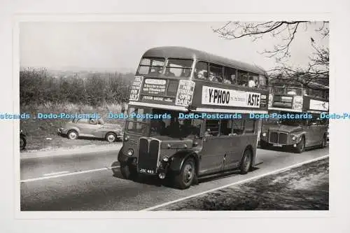 C027916 Bus. Merton Garage. JXC483. London Transport. Altes Foto