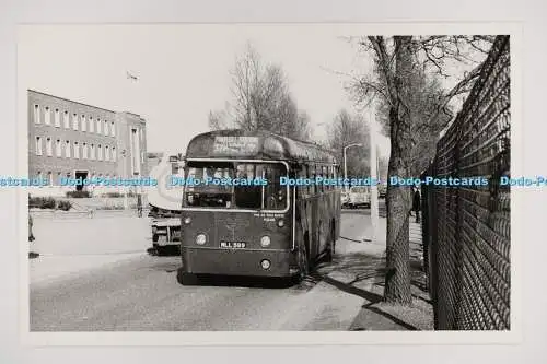 C027933 Bus. Purfleet Station. 371A. MLL599. Altes Foto