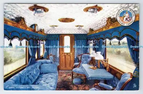 R777160 Queen Victoria Day Saloon Tuck London and North Western Railway