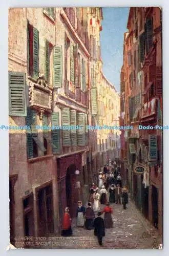 R777219 Genova Vico Dritto Ponticello The Wide Wide World Tuck Oilette 7883 1916