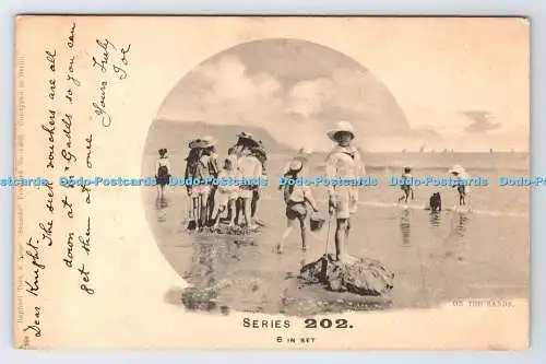 R777349 On The Sands Tuck Seaside Serie 202 Nr 1200 PM London