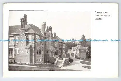 R777716 Postkarte Rekonvaleszentenheim Schweiz