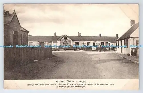 R777846 Gretna Green Village With Famous Smithy in Centre H Mackie Succes Series