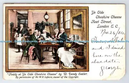 R777856 London Ye Olde Cheshire Cheese Fleet Street W Dendy Sadler Mr W H Lefevr