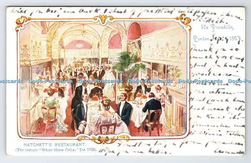 R777948 London 67a Piccadilly Hatchett Restaurant The Historic White Horse Cella