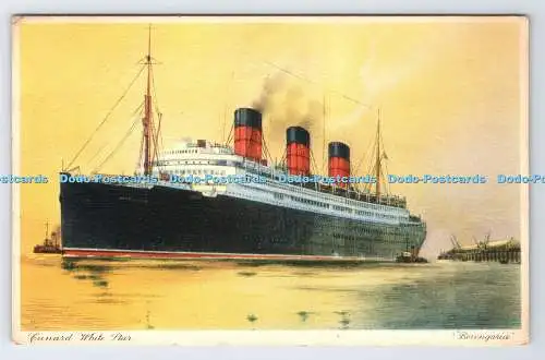 R777989 Cunard White Star Berengaria Postkarte
