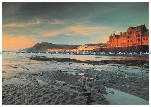 D120063 P126 Abendsonne auf Aberystwyth Meerfront Dave Newbould Origins Gwreiddi