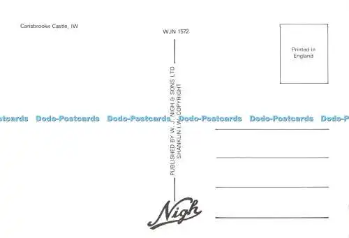 D120592 I W Carisbrooke Castle W J Nigh