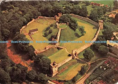 D120748 Yorkshire Pickering Castle Air View W S Cowell Crown 1972