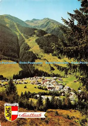 D126325 Hohenluftkurort Saalbach mit Schattberg Land Salzburg T Teuornver Lag W