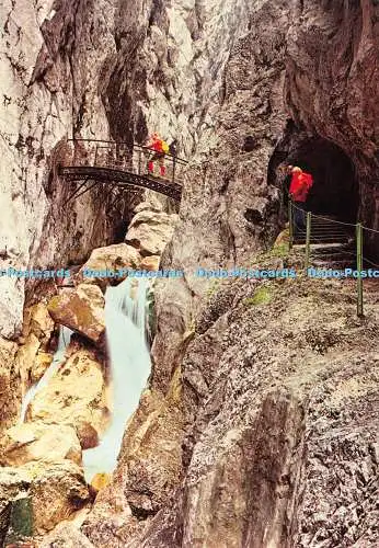 D126916 Garmisch Partenkirchen Oberbayern Hollentalklamm Franz Milz