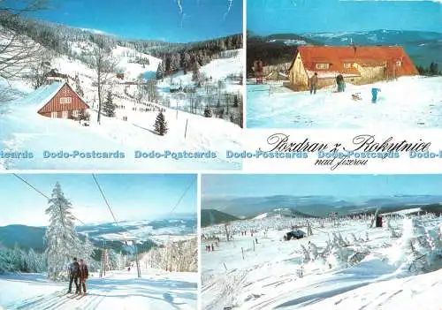 D131141 Pozdrav z Rokytnice Nad Jizerou Vydavatelstvi Press C T K Foto Zd Feyfar