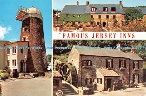 D131821 Famous Jersey Inns S Marshall Continental Card Natural Colour Series 197