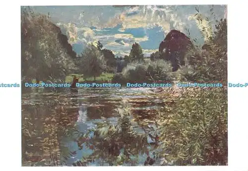 D120546 Preston Harris Art Gallery The Full River Sir A J Munnings R A