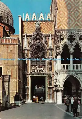 D121285 Venezia Palazzo Ducale Paper Gate Da Fotocolor Kodak Ektachrome
