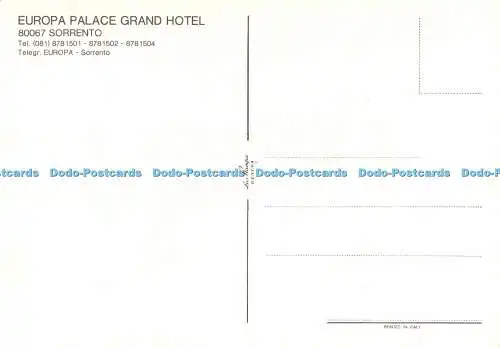 D121345 Europa Palace Grand Hotel Sorrent La Stampa