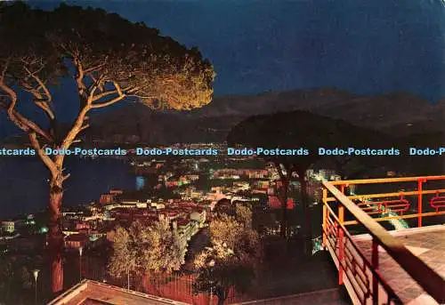 D128227 Sorrent Panorama bei Nacht Vincenzo Carcavallo C A R Da Fotocolor Kodak