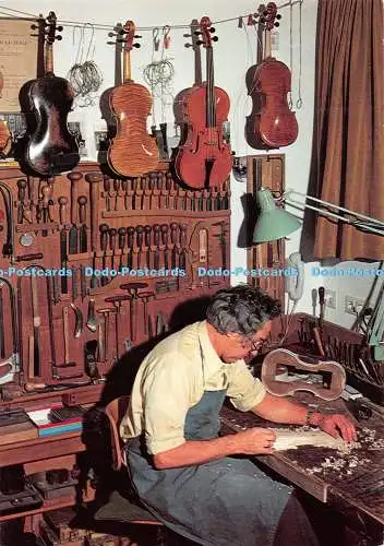 D121432 Mittenwald Oberbayern Geigenbauer E Feldbauer Krüger
