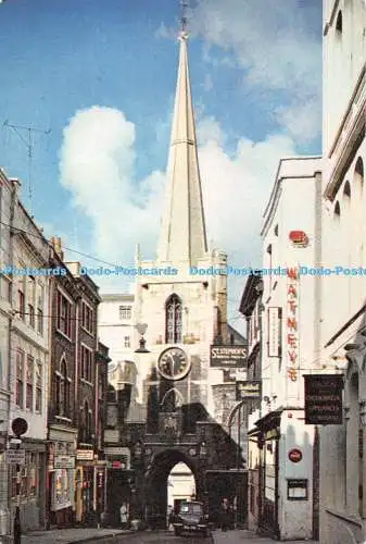 D121453 Bristol St John Church and the City Gate J Arthur Dixon