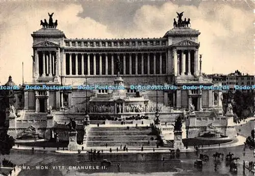 D123436 Roma Mon Vitt Emanuele II Denkmal für Victor Emanuel II Cesare Capello