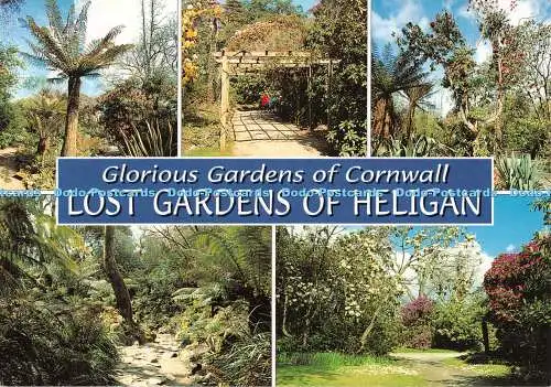 D125541 Glorious Gardens of Cornwall Lost Gardens of Heligan J Salmon Multi View