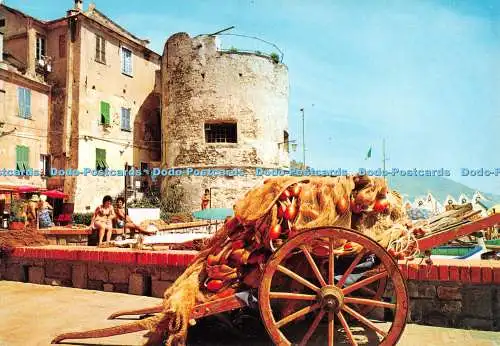 D125603 Riviera Dei Fiori Laigueglia Sarazenenturm Sanremo Garami