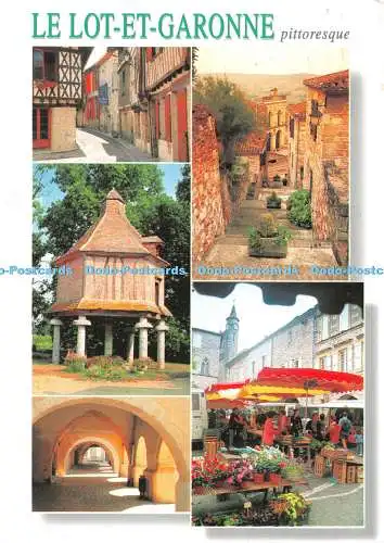 D121567 Le Lot et Garonne pittoresque Ivan Anger Combier Macon 2000 Multi View