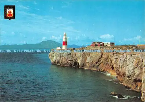D128448 Gibraltar Europa Point and African Coast Photographic Service No 29