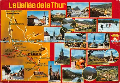 D128564 La Vallee de la Thur Cimcrome Combier Imprimeur Macon 1976 Multi View