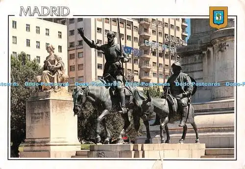 D125845 Madrid Denkmal für Don Quijote Spanien Platz Fisa Nr 522 L Dominguez