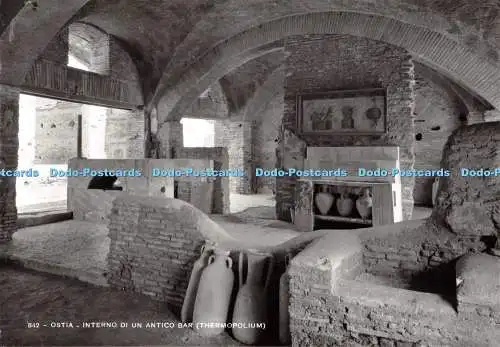 D121835 842 Ostia Interno di un Antico Bar Thermopolium E Richter