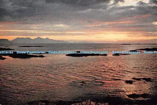 D121867 Arisaig Sunset Inverness shire A K Lester Dixon