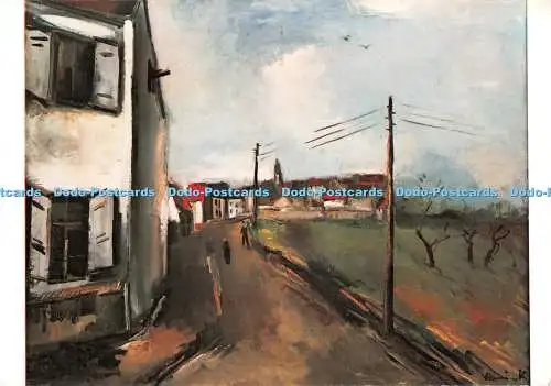 D125986 Vlaminck M La Campagne Pres de Nesles la Vallee Musee d Albi Apa Poux Ve