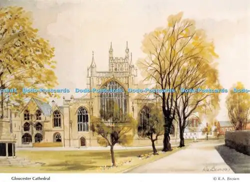 D124138 Gloucester Cathedral James Hopkins Trust Jennings Printers R A Brown