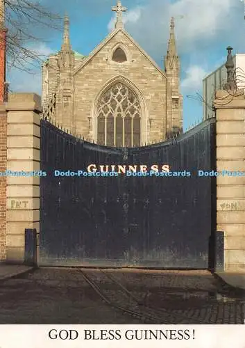 D126204 God Bless Guinness Church near Guinness Brewery Dublin Real Ireland Desi