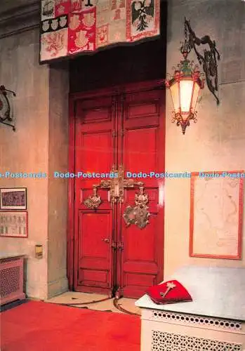 D126256 Blenheim Palace Gt Hall Türschloss mit Coronet Key Precision R4323