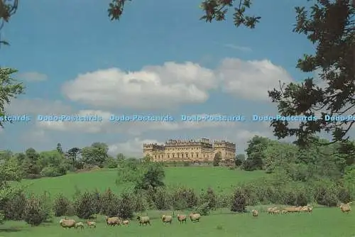 D129201 U K Yorkshire Harewood House The South Front Interprint Spa Lane 1985