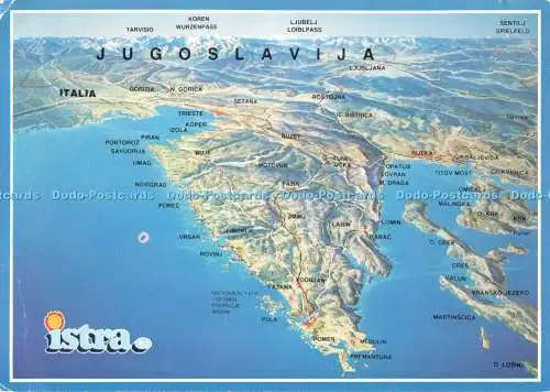 D124393 Istra Jugoslavija Suvenir Dizain Jaka Torkar