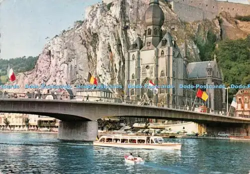D124431 Dinant Le Meuse et le Pont Requisiten 1969