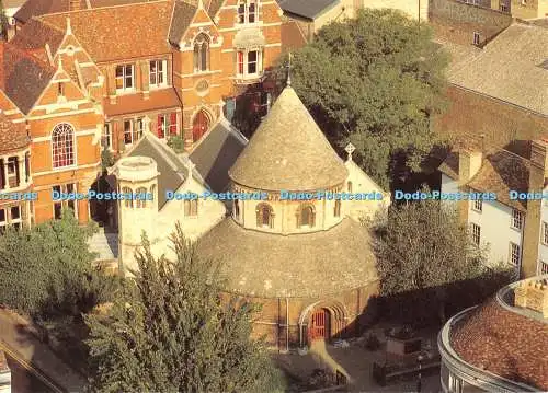 D124522 Round Church Cambridge from St Johns College 1992 Phil Shipway