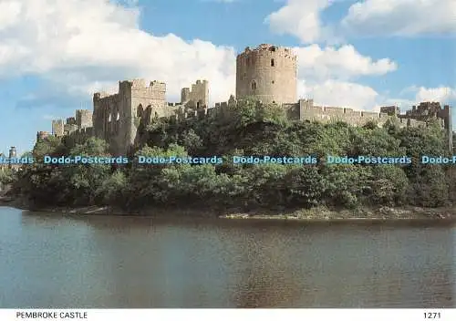 D122591 Pembroke Castle Pembrokeshire Eye Postkarten Haven