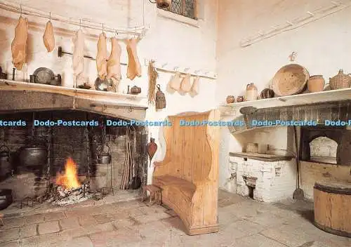 D129404 Cornwall St Dominick Cotehele House The Kitchen National Trust Larkfield