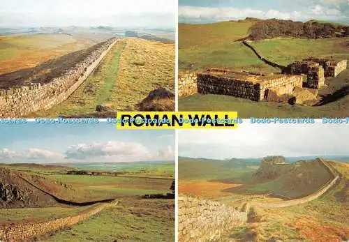 D126616 Roman Wall Northumberland Windschutzscheiben Crag Cuddys Crag J Arthur Dixon Mu