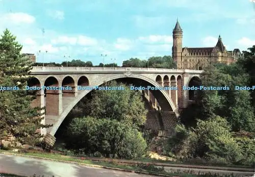 D124558 Luxembourg Pont Adolphe No 20 Messageries Paul Kraus 1967