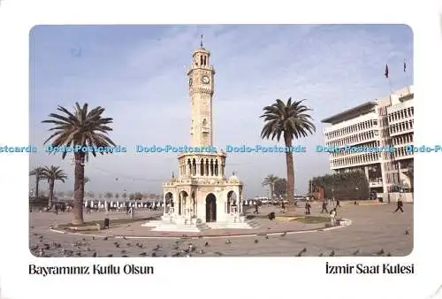 D122605 Izmir Saat Kulesi PTT Postkarte