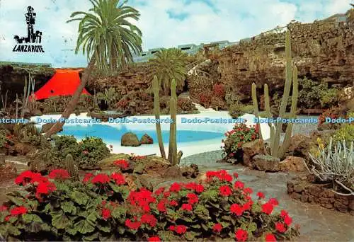 D126626 Lanzarote Islas Canarias Jameos del Agua Foto Gabriel No 575 1978