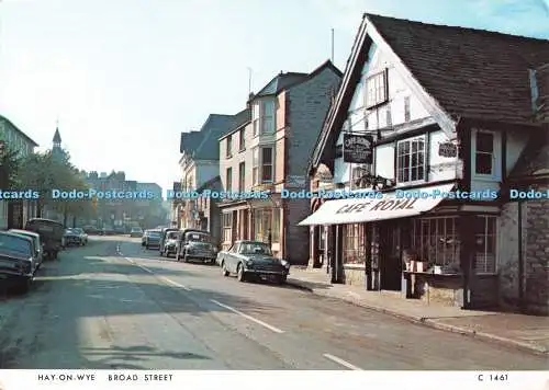 D126627 Hay on Wye Broad Street Richter C 1461