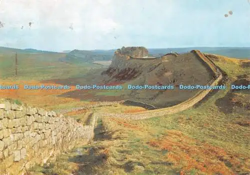 D126629 Northumberland Roman Wall at Cuddy Crag J Arthur Dixon 1996