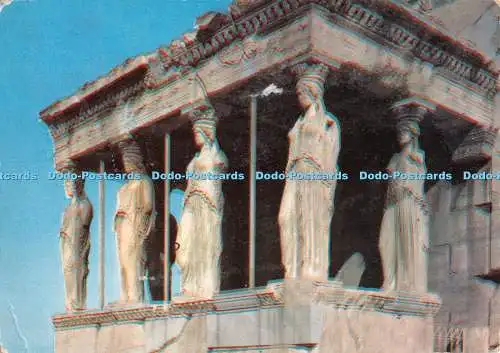 D126642 Athenes Portique de Cores Gallias Edition K Paskalidis