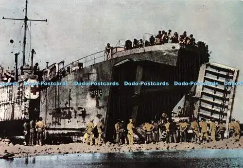 D122645 Debarquement en Normandie L equipe de Debarquement Alliee Artaud Pere Ga